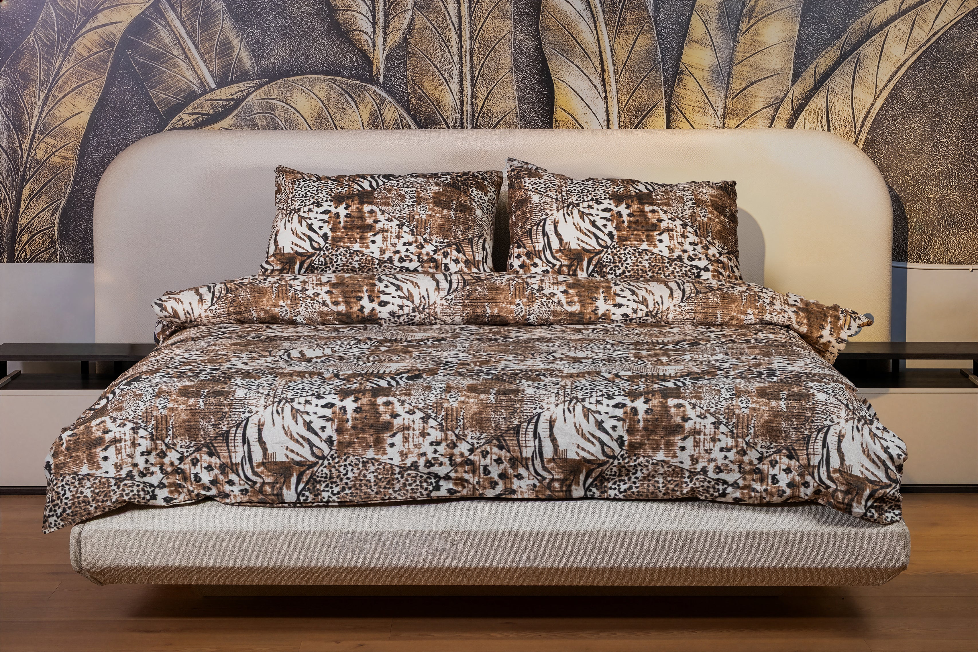 SAFARİ - Çift Kişilik Nevresim Takımı - 4 Parça