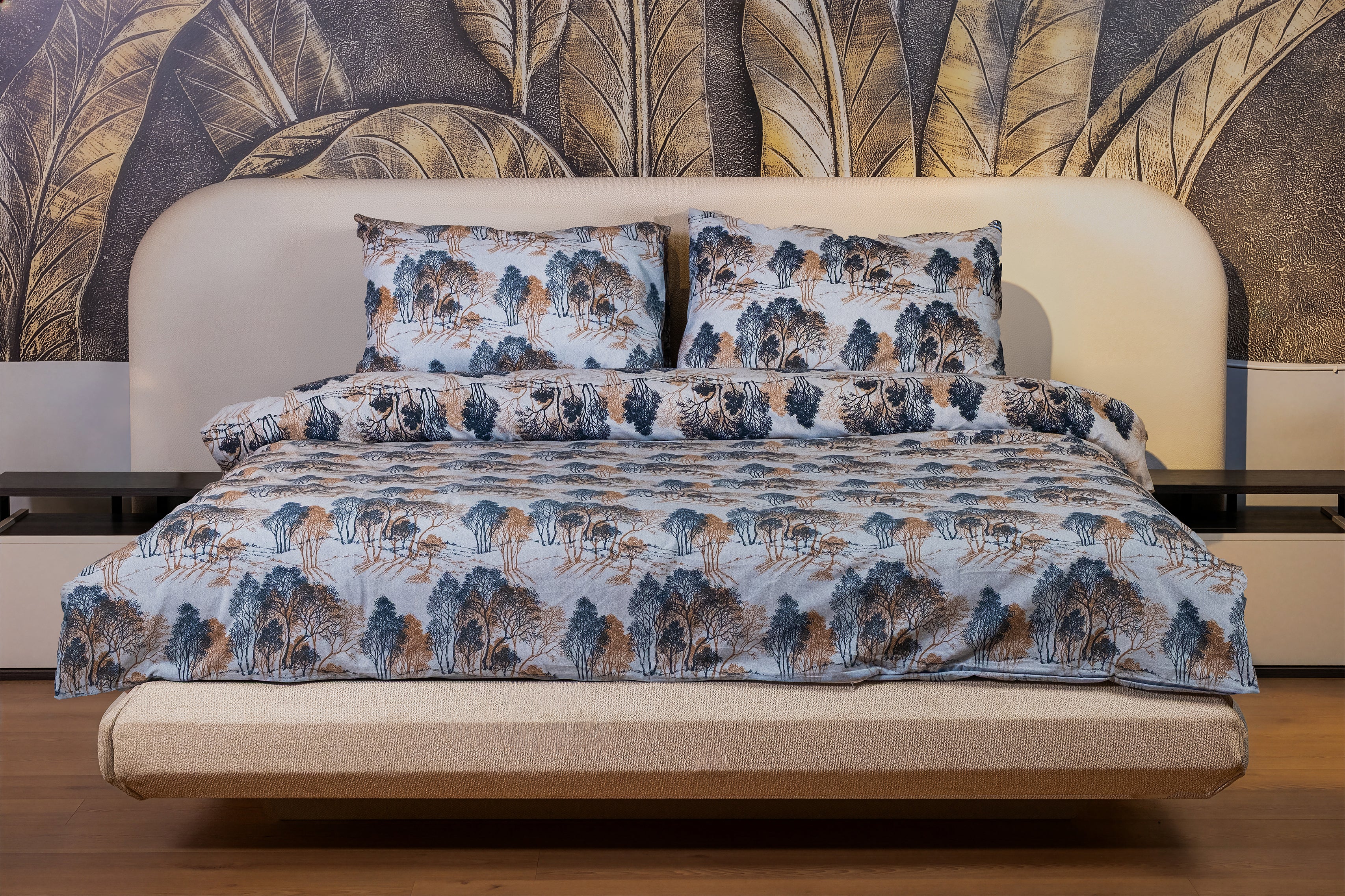 LUNEA - Çift Kişilik Nevresim Takımı - 4 Parça