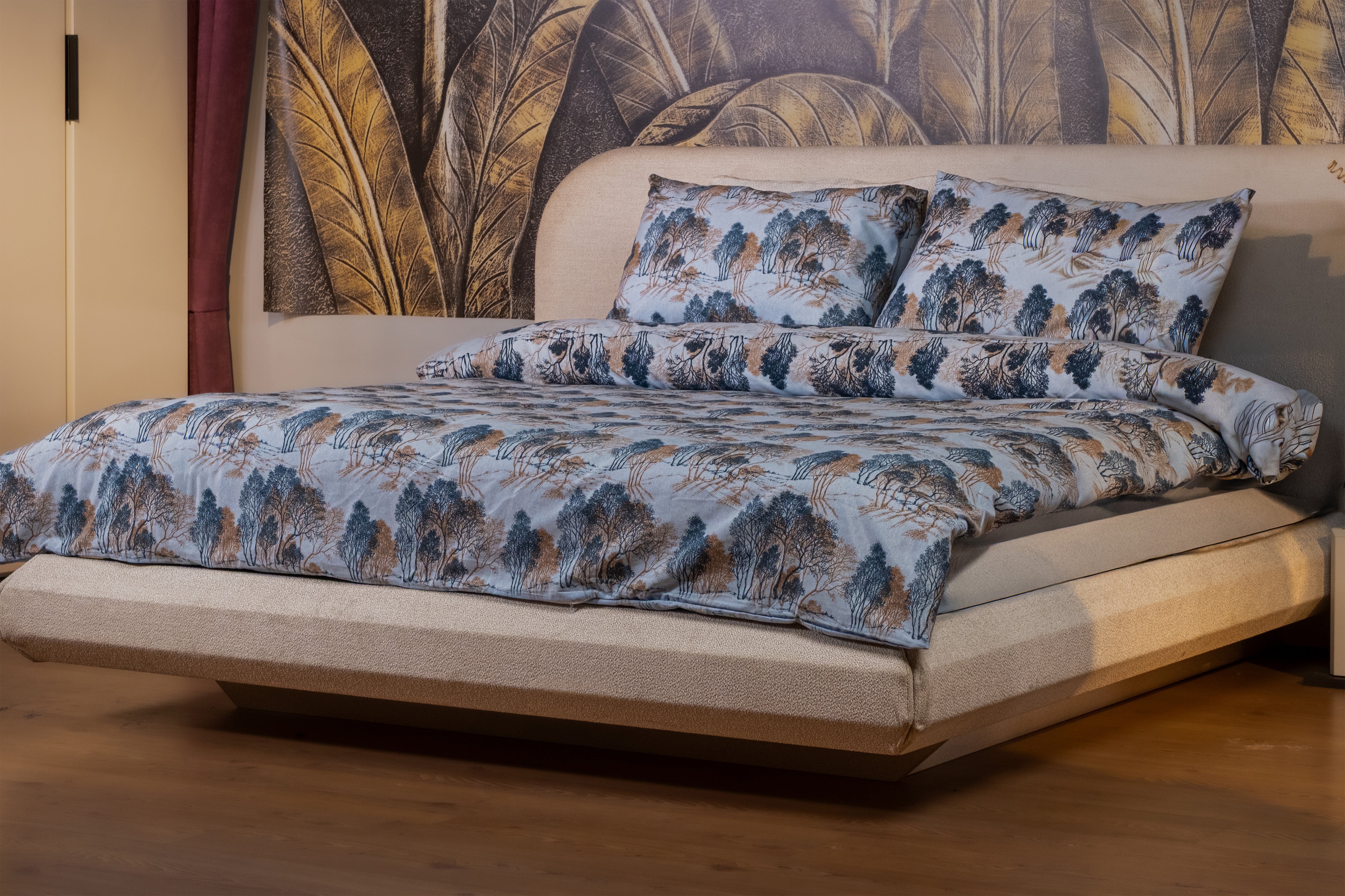 LUNEA - Çift Kişilik Nevresim Takımı - 4 Parça