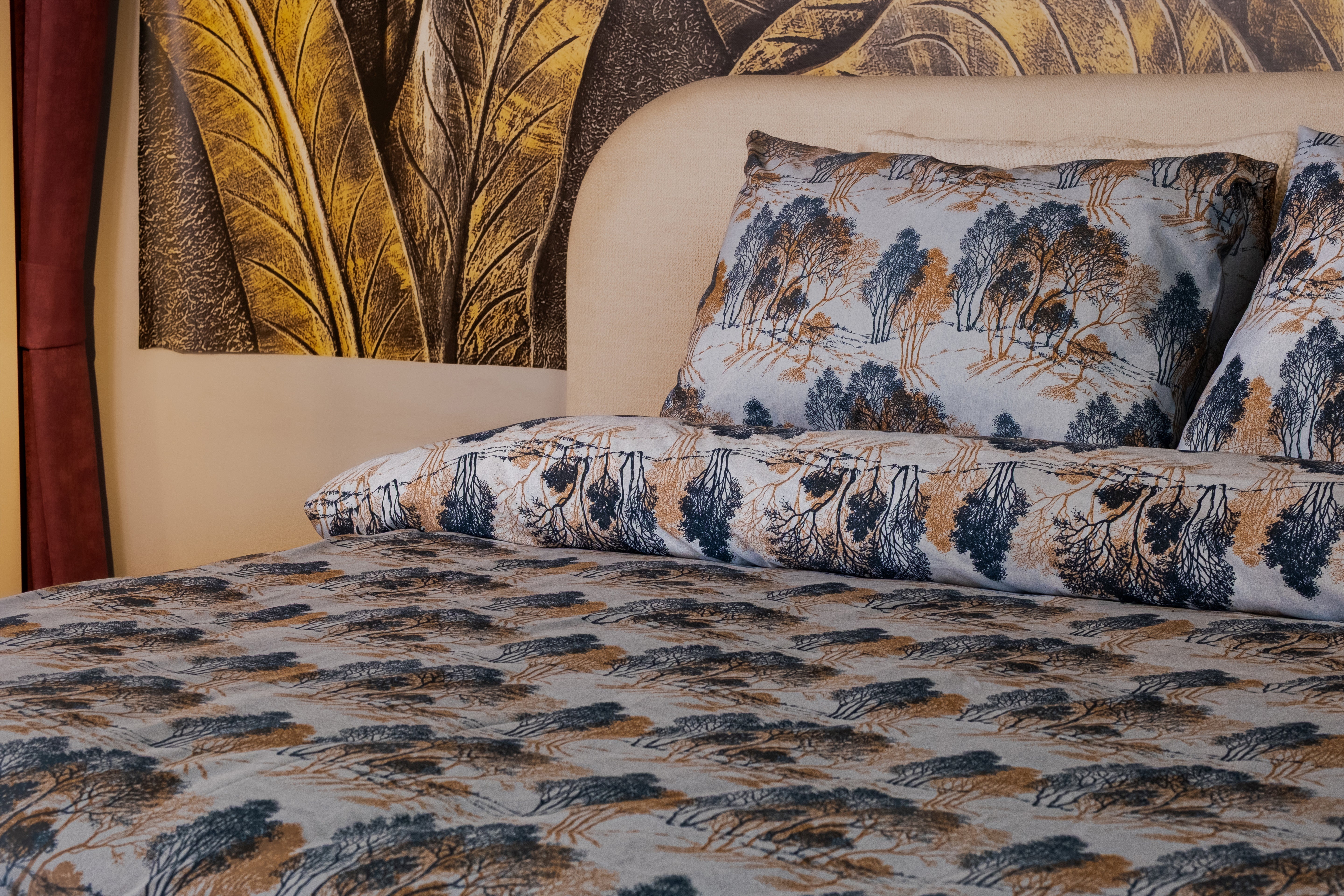 LUNEA - Çift Kişilik Nevresim Takımı - 4 Parça