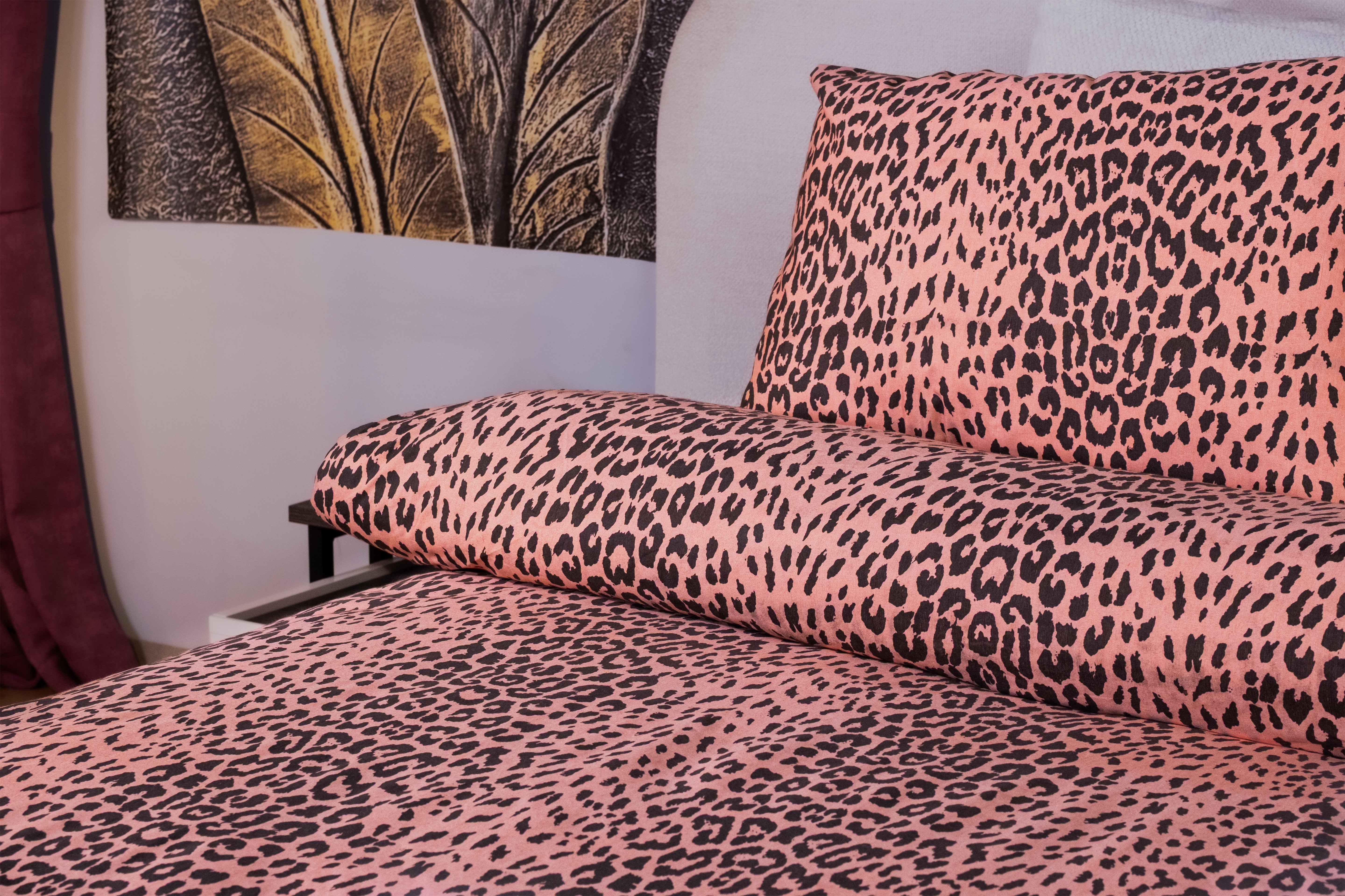 ROSE FERAL - Çift Kişilik Nevresim Takımı - 4 Parça